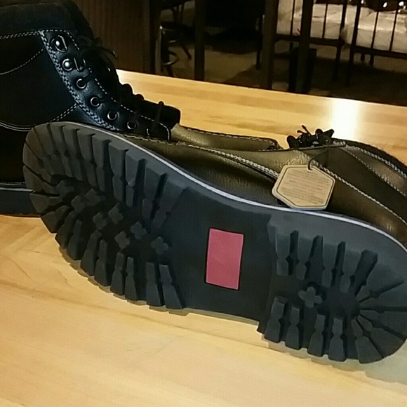 NEW! Woolrich Brushman Tall Black Utility Dress Boots - Picture 7 of 7